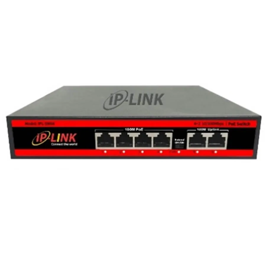 6-Port 10/100Mbps PoE Switch IP-LINK IPL-SW04 chính hãng