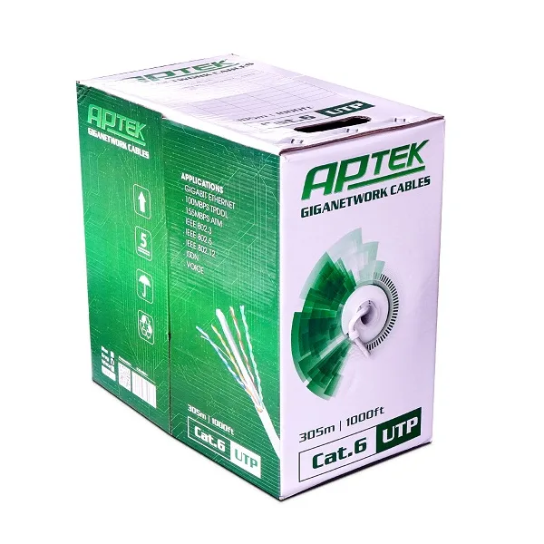 Cáp Mạng Aptek Cat.6 Utp 305M chính hãng Hati Solutions