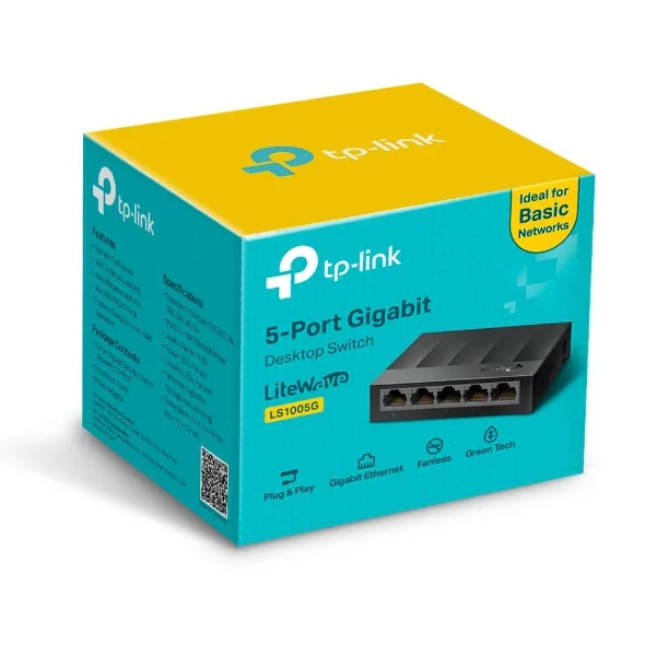 Chia cổng Lan TP-LINK 5 cổng LS1005G chính hãng