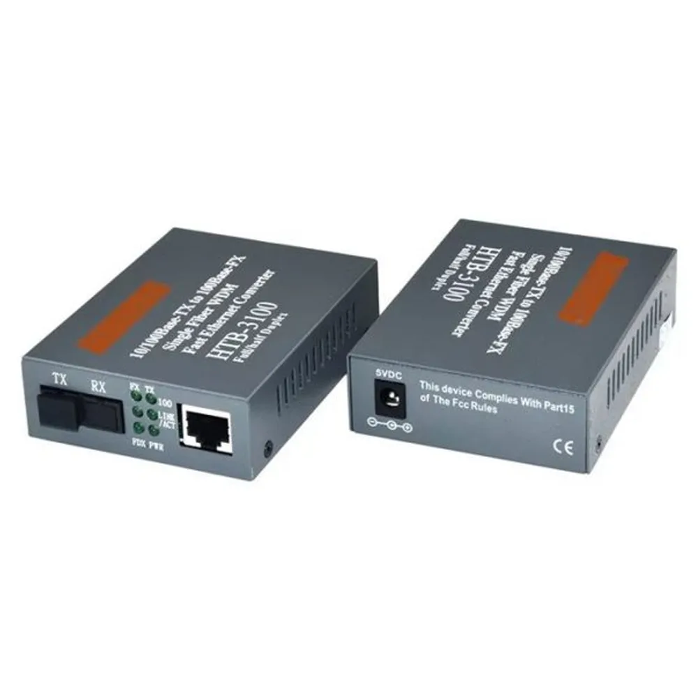 Converter quang NETLINK HTB-3100-1 chân cắm quang (2 cái/bộ) (Không bao gồm VAT) chính hãng