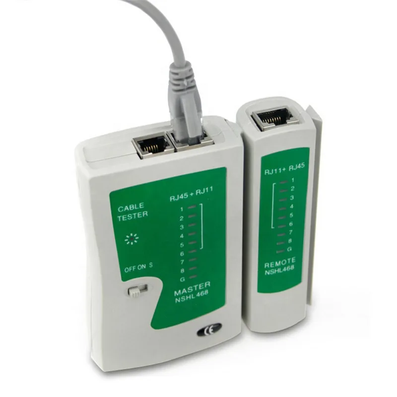Hộp test mạng kèm pin 9V chính hãng